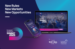 European Aluminium Summit 2025 event thumbnail with website and mobile mockups