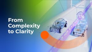 CleanTech video thumbnail showing two electric vehicles visualized with technical overlays, illustrating the transition from complex energy systems to clear solutions.