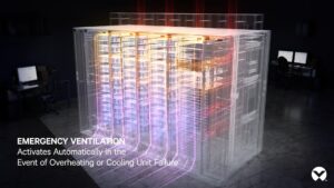 Vertiv SmartRow data center infrastructure thumbnail showing server racks and integrated systems.