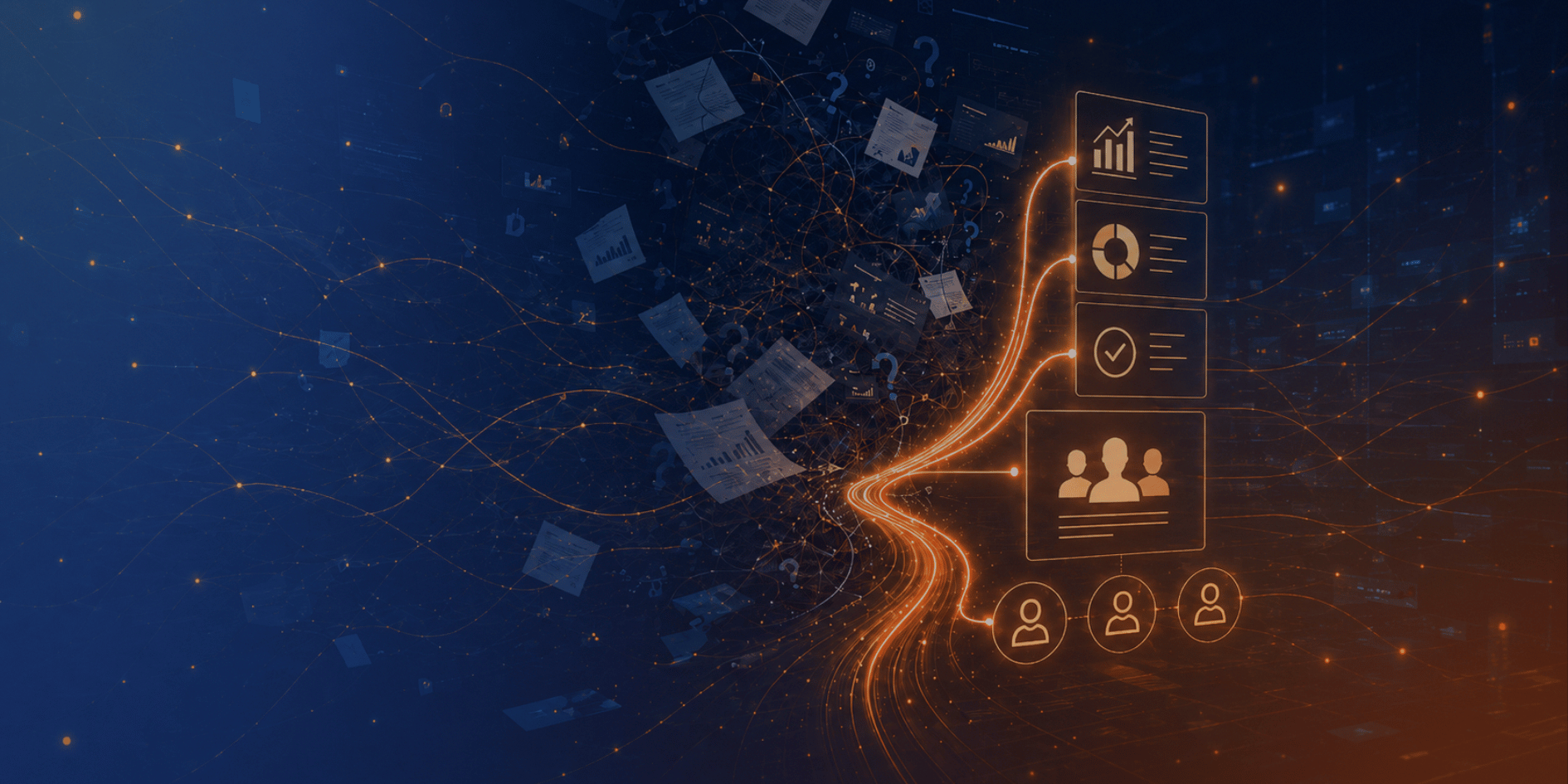 Modern B2B brands like Stripe, Slack, and Notion demonstrate how clear communication helps complex products become easier for buyers to understand, trust, and adopt faster. The image represents the idea that strong B2B brands turn complexity into buyer understanding through strategic messaging, visual clarity, and simplified communication.