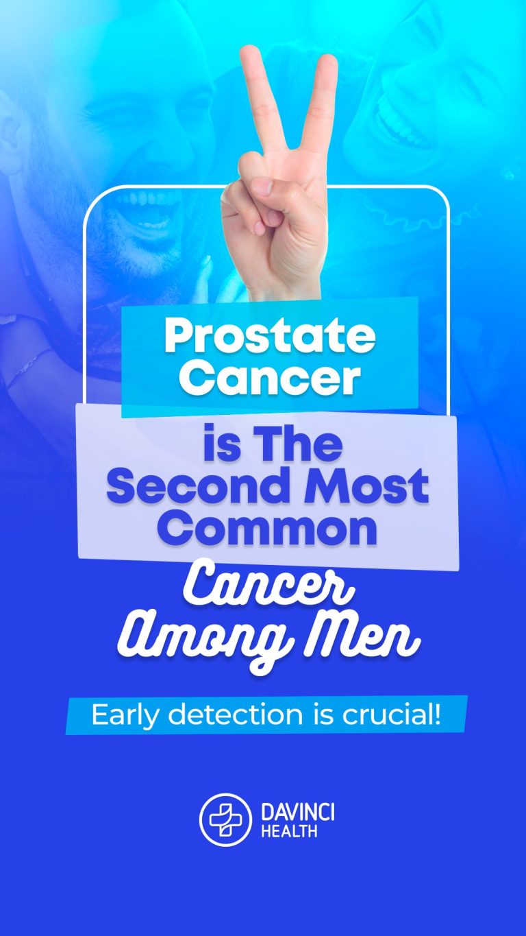Da Vinci Health story: prostate cancer is the second most common cancer among men
