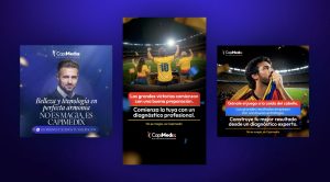 Capimedix healthcare branding campaign creative by Room4 Media: No es magia, es Capimedix social ads