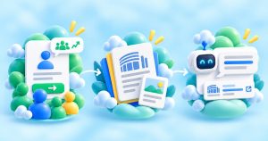 Illustration of the three jobs of an association website: recruiting members, carrying advocacy, and getting cited by AI.